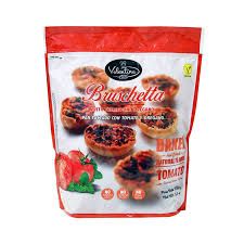 BRUSCHETTA SNACK BREAD WITH TOMATO & OREGAN