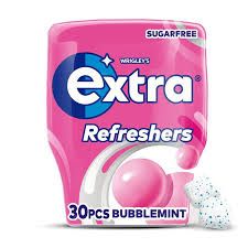 Extra Refreshers Bubble Mint 67gm