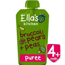 ELLAS'S KITCHEN PEAR+PEAS+BROCCOLI 120GM