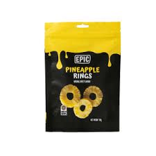 Epic Pineapple Rings 80Gm