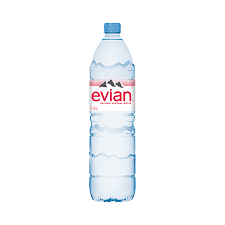 EVIAN NATURAL MINERAL WATER - 1.5LIT