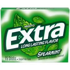 Extra Gum Spearmint S/F (15pcs)