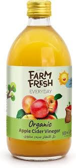 FARM FRESH  APPLE CIDER VINEGAR 500ML