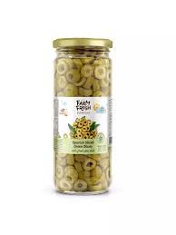 FARM FRESH GREEN OLIVE SLICE 440GM