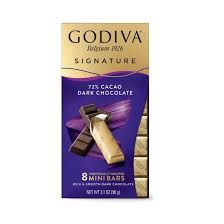 Godiva Dark Choco 72% 90Gm