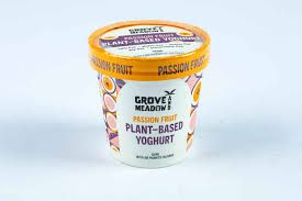 Grove & Meadow PASSION FRUIT Plant-Based Yoghurt
