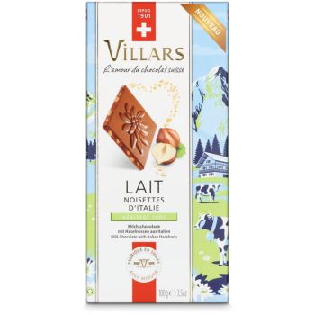 VILLARS CHOCOLATE MILK HAZELNUT - 100G