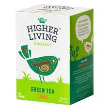 HIGHER LIV ORG GREEN TEA 15S