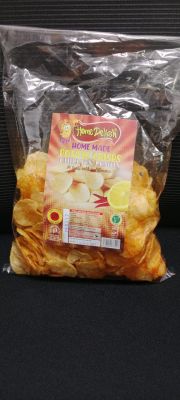 HOME DELISH POTATO CRIPS CHILLY & LEMON 200GM