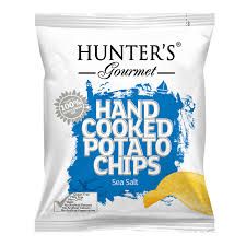 HUNTER GOURMET CHIPS  SEA SALT 40GM