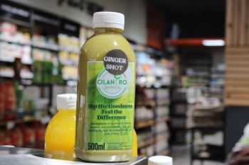 fresh pressed GINGER JUICE 500 ML