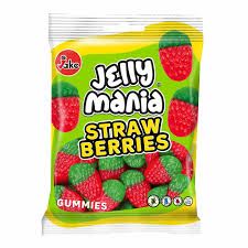 JAKE  OILED STRAWBERRIES 100GM