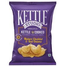 KETTLE C/CHIP CHEDDAR & R ONIONS 113G