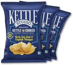 KETTLE C/CHIPS SEAS SALT&VINEGAR 113G