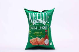 KETTLE H.STYLE SPICED WITH TABASCO SAUCE 125G