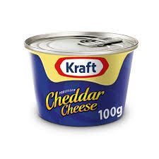 KRAFT CHEDDDAR CANS  100GM