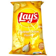 LAYS CHEESE & ONIONS 97GM