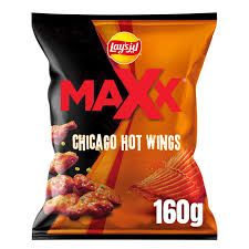 LAYS MAXX HOT WINGS 160GM