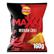 LAYS MAXX MEXICAN CHILLI 160GM