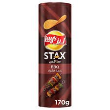LAYS STAX BBQ 170GM