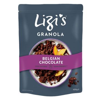 Lizis Granola Belgian Chocolate 400Gm