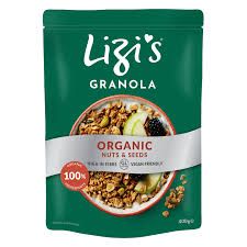 LIZIS GRANOLA ORGANIC 400GM