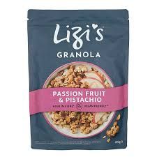 LIZIS GRANOLA PASSION FRUIT PISTACHIO 400GM