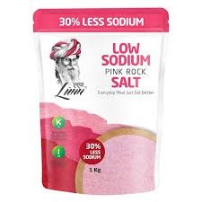 LUNN 30% LOW SOD PINK ROCK SALT 1KG #LUN31
