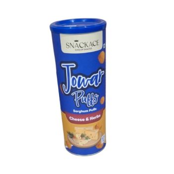 Snackace Jowar Puff Cheese And Herbs 120Gm