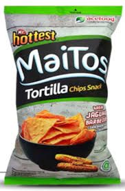 MAITOS CORN CHIPS BARBEQUE FLAVOUR 140G