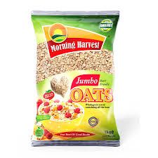 M/HARVEST JUMBO OATS 1KG (VPBAG)