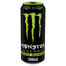 MONSTER ENEGRY DRINK ZERO SUGAR 500ML