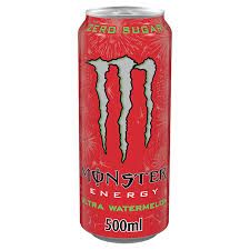 MONSTER ENERGY DRINK ZERO SUGAR WATERMELON 500ML