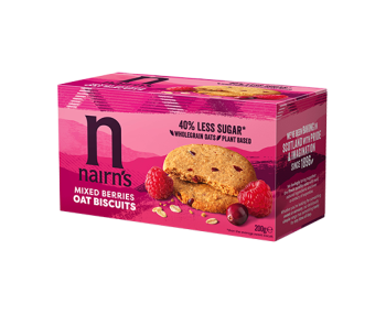 NAIRNS MIXED BERRY BISCUITS 200G