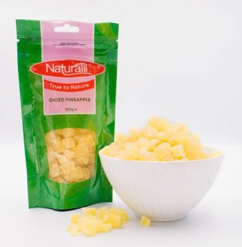 NATURALLI DICED PINEAPPLE 100G