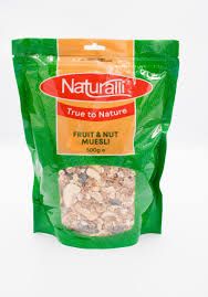 NATURALLI FRUITS & NUT MUESLI 500GM