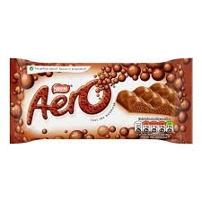 Nestle Aero Chocolate Bar 90gm