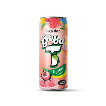 Nico Noco Popping Boba Tea Lychee 320Ml