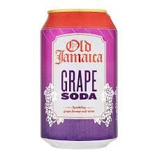 OLD JAMAICA GRAPE SODA SOFT DRINK 330ML