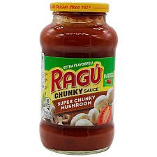 RAGU CHUNKY SAUCE MUSHROOM  680 GM