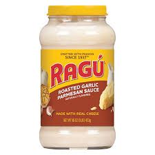 RAGU ROASTED GARLIC PARMESAN 453GM