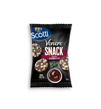 Riso Scotti Venere Rice Snack 50gms - BBQ Sauce Flavour