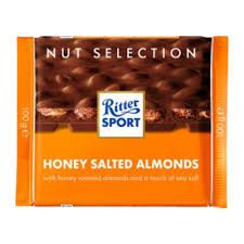 RITTER SPORT HONEY SALT ALMONDS 100G