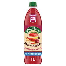 ROBINSONS FRUIT & BARLEY SUMMER FRUITS 1L
