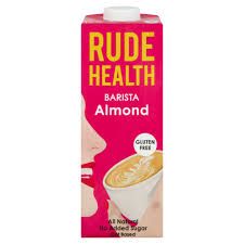 RUDE HEALTH ALMOND BARISTA MILK 1 LTR