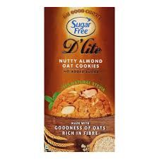 S.F D'lite Nutty Almond Cookies 75gm