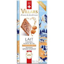 VILLARS CHOCOLATE MILK SALTED CARAMEL - 100G