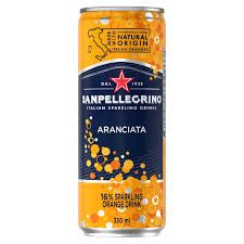 San Pellegrino Isd Aranciata Can 330ml