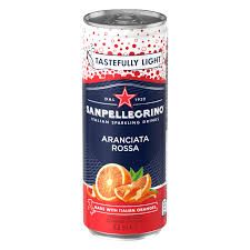 San Pellegrino Isd Aranciata  Rossa Can 330ml