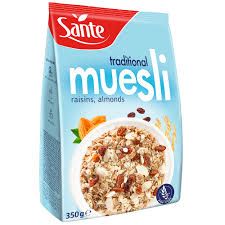 Sante Traditional Muesli Flakes 350G